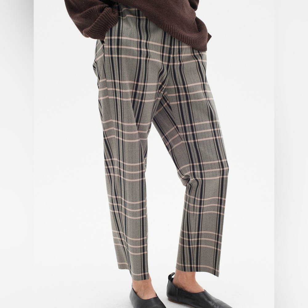 InWear Relaxed fit Plaid Trouser